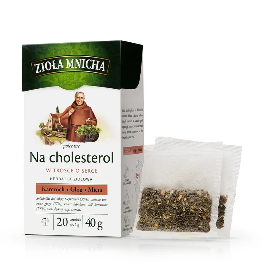 Zioła Mnicha – Na cholesterol 20 torebek
