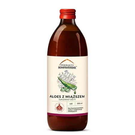 ALOES Z MIĄŻSZEM SOK 500 ml