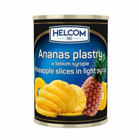 Ananas plastry w lekkim syropie Helcom 565ml