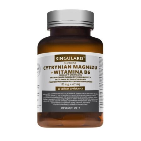 CYTRYNIAN MAGNEZU+WITAMINA B6 Superior 60 tab.