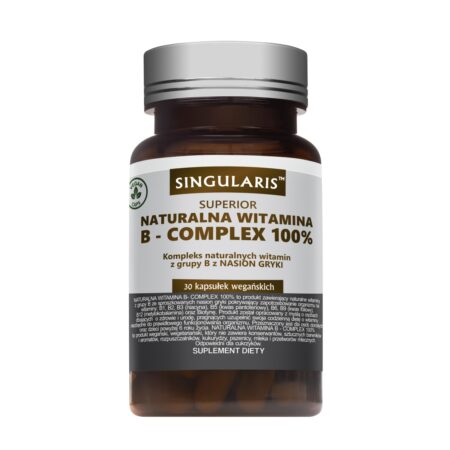 NATURALNA WITAMINA B – COMPLEX 100% z NASION GRYKI - 30 kaps
