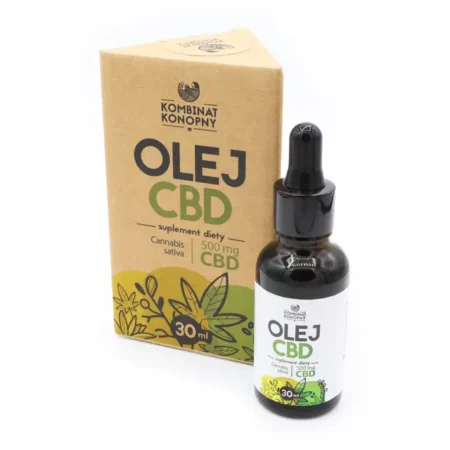 OLEJ CBD 500 mg suplement diety