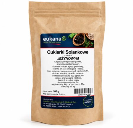Cukierki solankowe o smaku jeżynowym 100 g