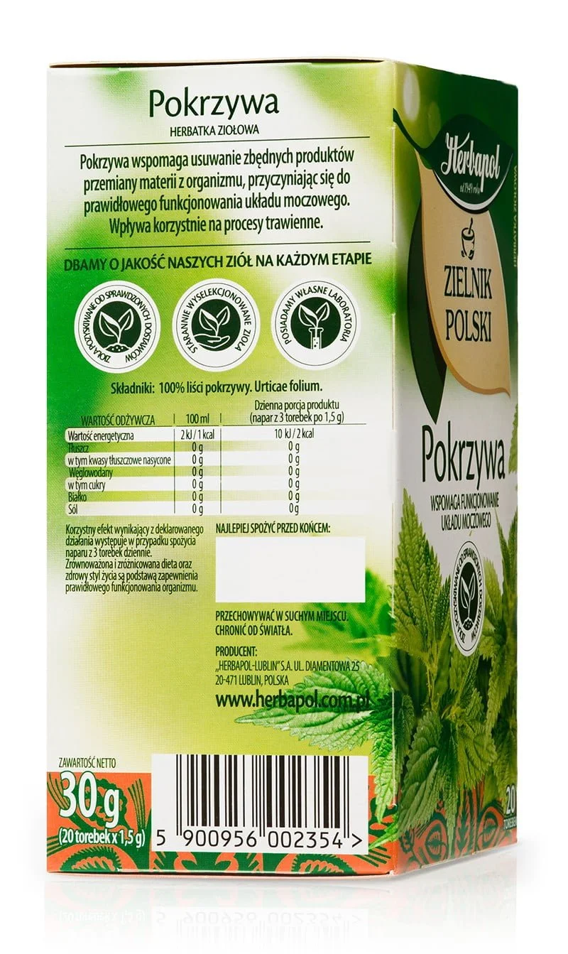 Pokrzywa 20 torebek - obrazek 2
