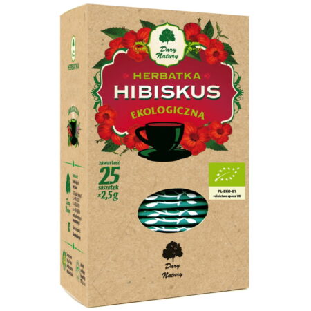 Herbatka hibiskus EKO, 25x2,5g
