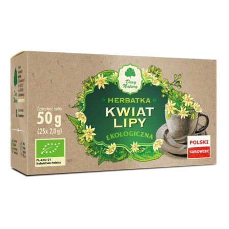 Herbatka kwiat lipy EKO, 25x2g