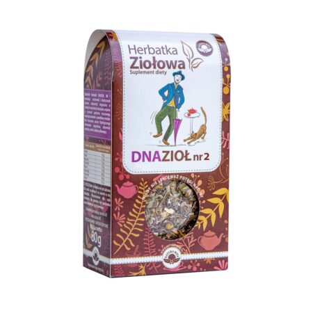 Herbatka DNAZIOŁ nr 2 - suplement diety, 80g