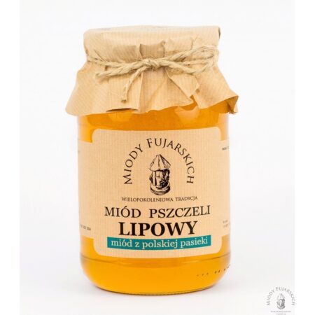 Miód lipowy 1250g - Miody Fujarskich