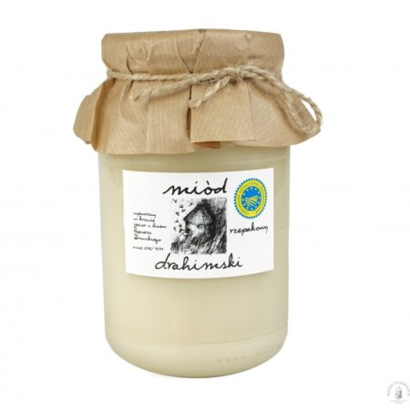 Miód rzepakowy Drahimski 1250g - Miody Fujarskich