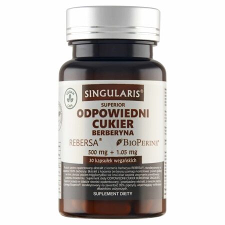 ODPOWIEDNI CUKIER - BERBERYNA - 30 kaps