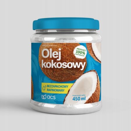 Olej kokosowy rafinowany 450ml