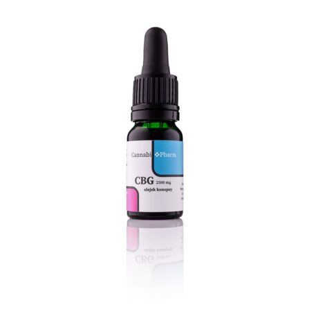 Olejek konopny CBG 2500 mg 10 ml pełne spektrum