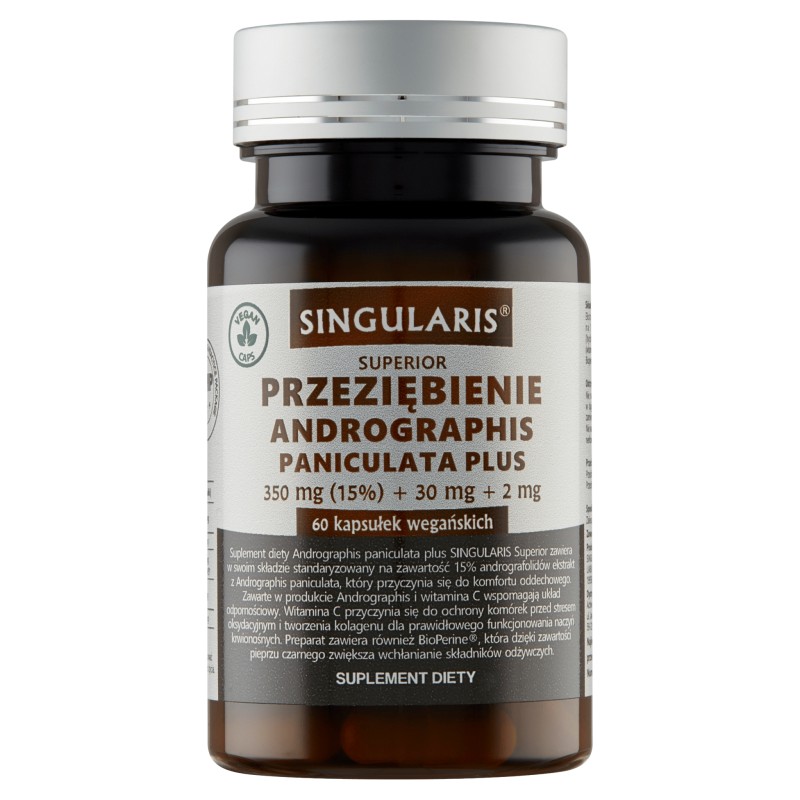 PRZEZIĘBIENIE ANDROGRAPHIS PANICULATA SINGULARIS®-60 kaps