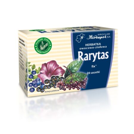 Herbatka owocowo-ziołowa Rarytas fix 24 saszetki