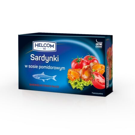 Sardynki w sosie pomidorowym Helcom 125g