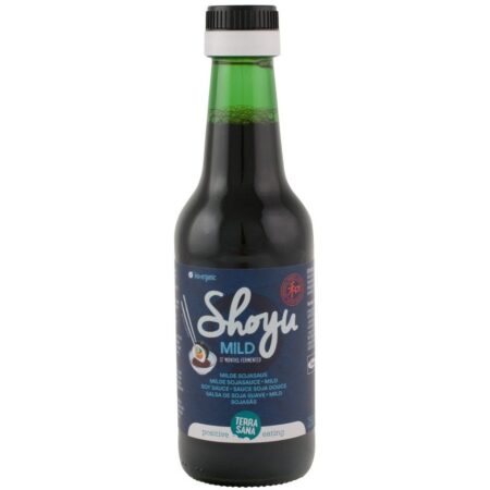 Sos sojowy łagodny Shoyu BIO, 250 ml - TERRASANA