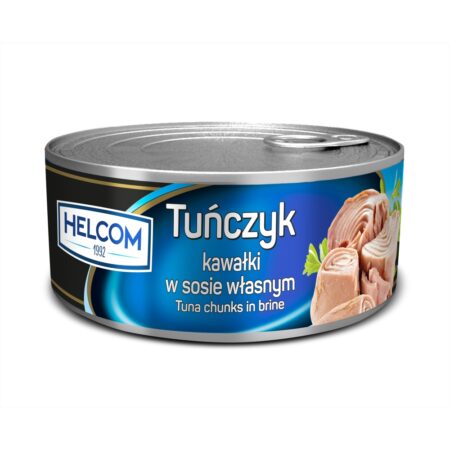 Tuńczyk kawałki w sosie własnym Helcom 170g