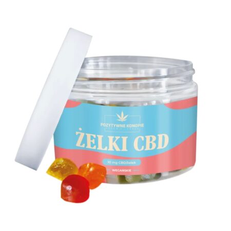 Żelki CBD wegańskie